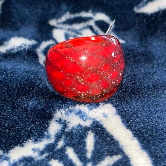 Pier 1 Art Glass Ring - Picture 3 of 10